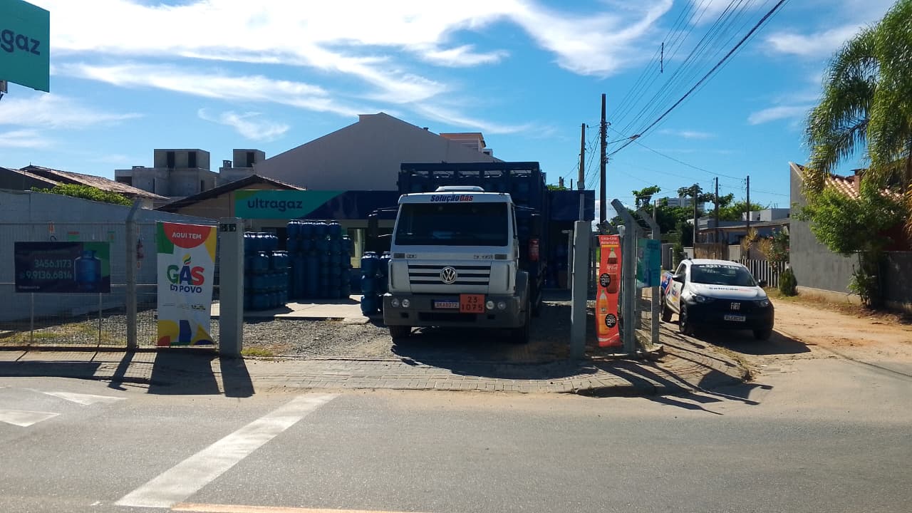 Loja física da Solução Gás na Avenida Simas